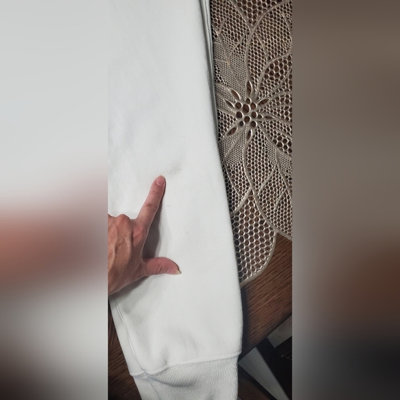 Champion Women's Off-White Joggers with Logo - Picture 7 of 7